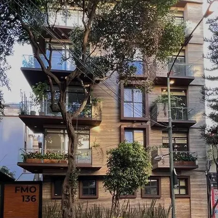 Ferienwohnung Departamento Nuevo En El Corazon De La Condesa Mexiko-Stadt Exterior foto